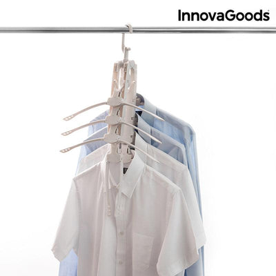 Conjunto de Cabides InnovaGoods Branco 8in1 (Recondicionado B) - debemcomavida.pt