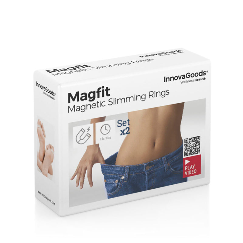 Anéis Adelgaçantes Magnéticos Magfit InnovaGoods Pack de 2 uds (Recondicionado A) - debemcomavida.pt