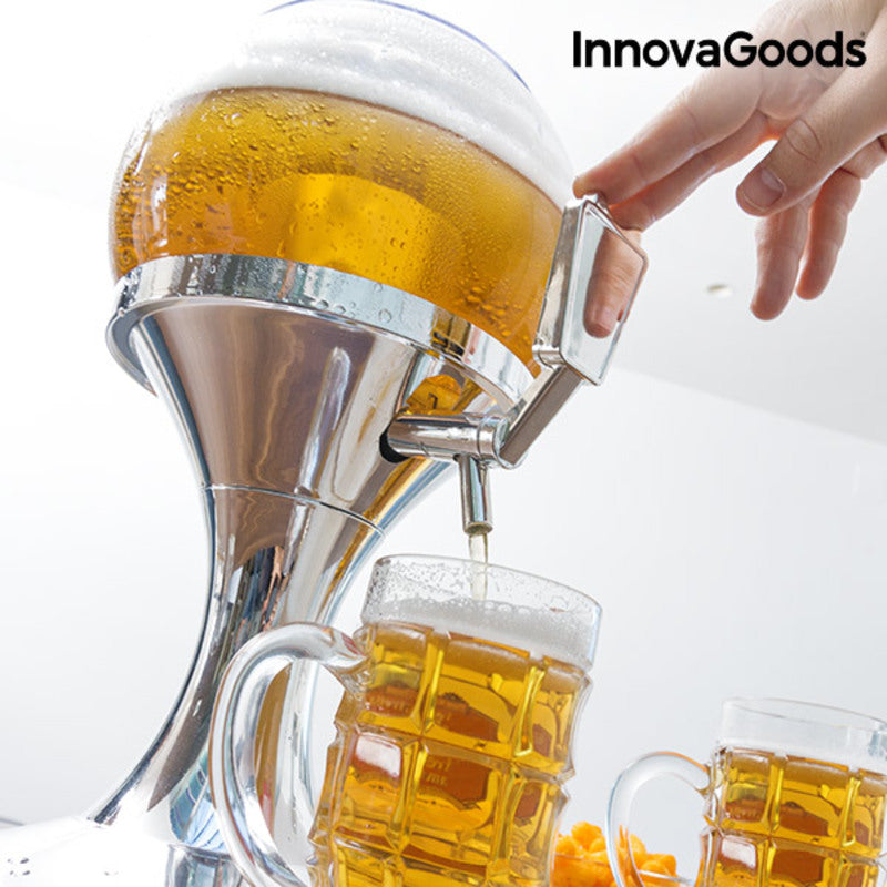 Dispensador de Cerveja Refrigerante InnovaGoods (24 x 24 x 42 cm) (Recondicionado C) - debemcomavida.pt