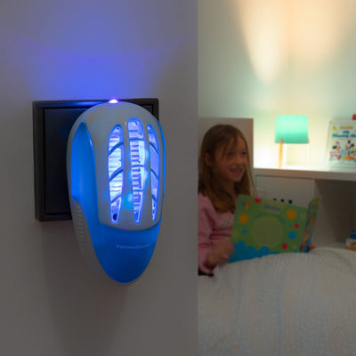 Repelente Elétrico com LED Ultravioleta InnovaGoods Home Pest Preto (Recondicionado A) - debemcomavida.pt