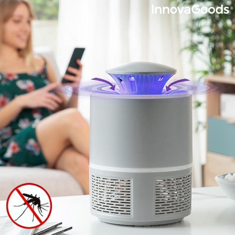 Lâmpada Anti-Mosquitos por Sucção KL Twist InnovaGoods IG815868 Branco (Recondicionado A) - debemcomavida.pt