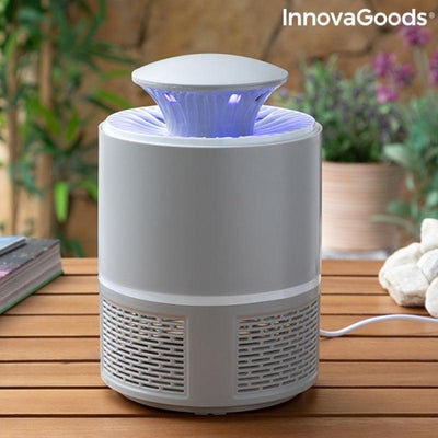 Lâmpada Anti-Mosquitos por Sucção KL Twist InnovaGoods IG815868 Branco (Recondicionado A) - debemcomavida.pt