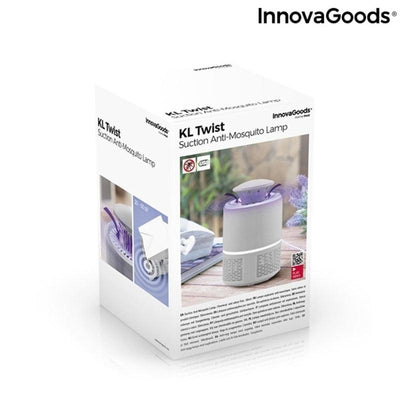 Lâmpada Anti-Mosquitos por Sucção KL Twist InnovaGoods IG815868 Branco (Recondicionado A) - debemcomavida.pt