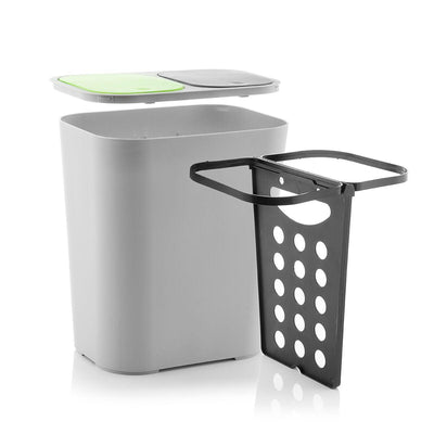 Contentor Duplo para Reciclagem Bincle InnovaGoods V0103335 (Recondicionado C) - debemcomavida.pt