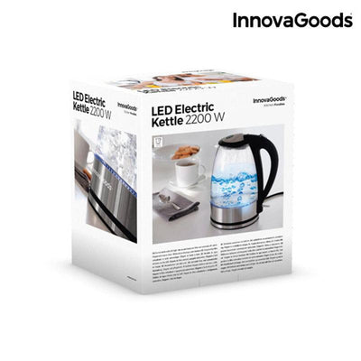 Chaleira InnovaGoods Aço inoxidável 2200 W 1,7 L (Recondicionado A) - debemcomavida.pt