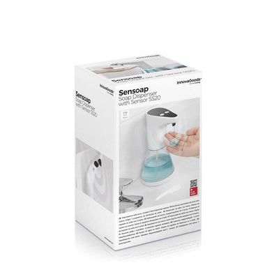 Dispensador de Sabonete Automático com Sensor Sensoap InnovaGoods 139298 Branco (Recondicionado A) - debemcomavida.pt