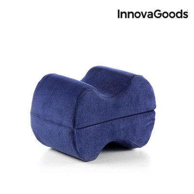 Almofada ergonómica para joelhos e pernas Jewel Bedding - Legs & Column Duo Pillow InnovaGoods IG113737 Azul (Recondicionado A) - debemcomavida.pt