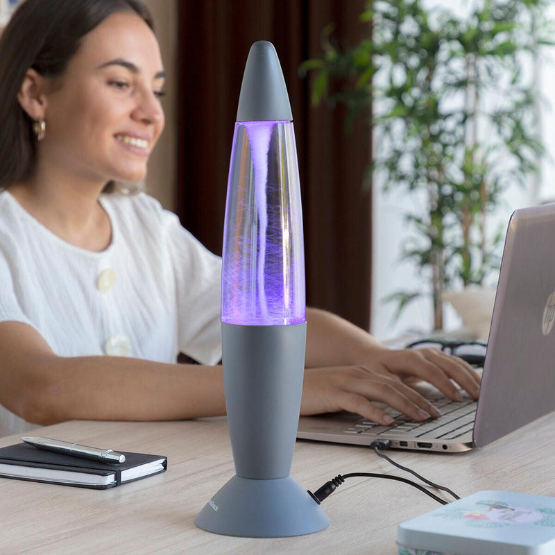 Lâmpada de Lava LED Tornado Twamp InnovaGoods ABS (Recondicionado B) - debemcomavida.pt