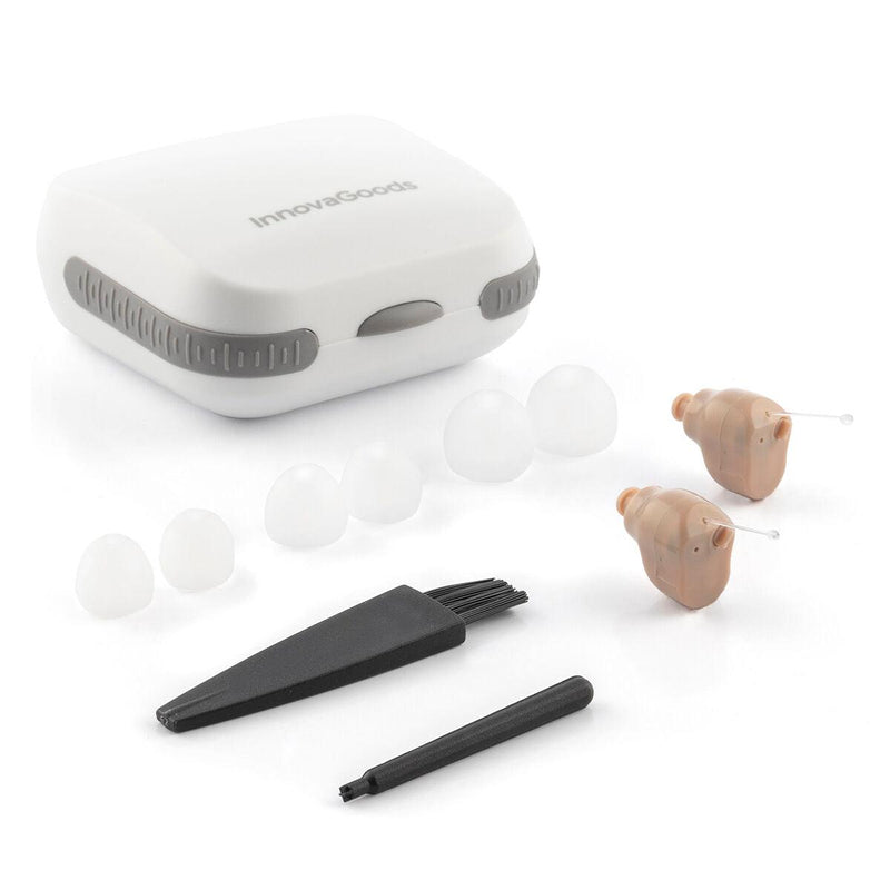 Amplificador de Som Intra-auricular com Acessórios Hearzy InnovaGoods 2 Unidades (Recondicionado A) - debemcomavida.pt