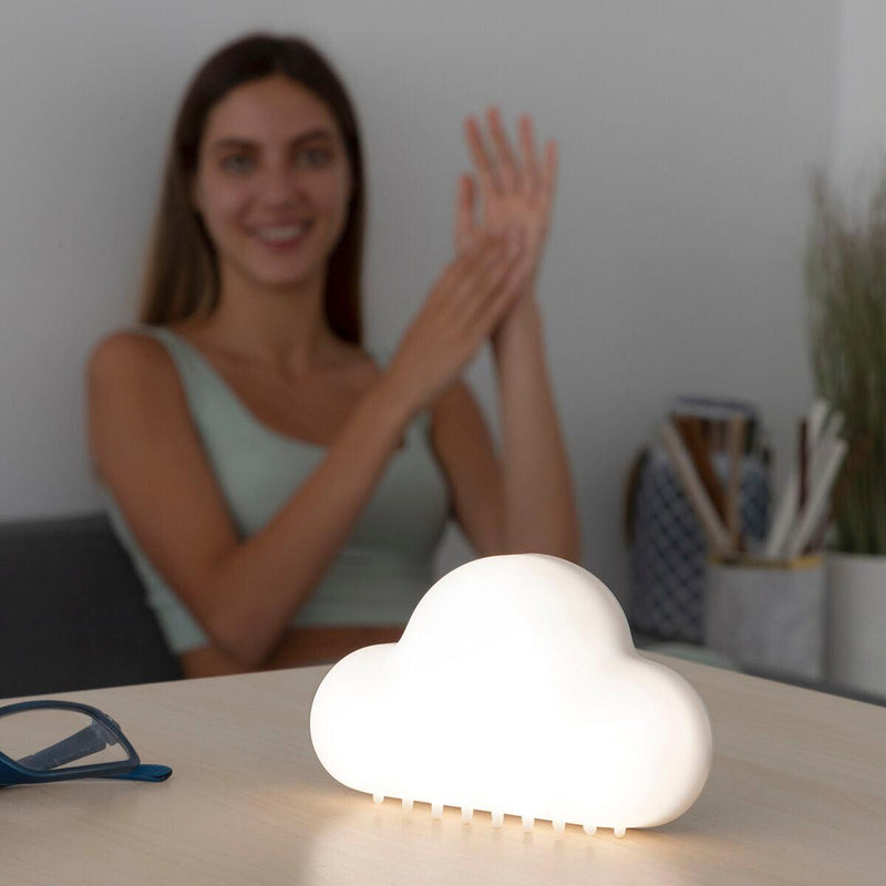 Lâmpada LED Inteligente Portátil Clominy InnovaGoods Branco ABS Plástico (Recondicionado A) - debemcomavida.pt