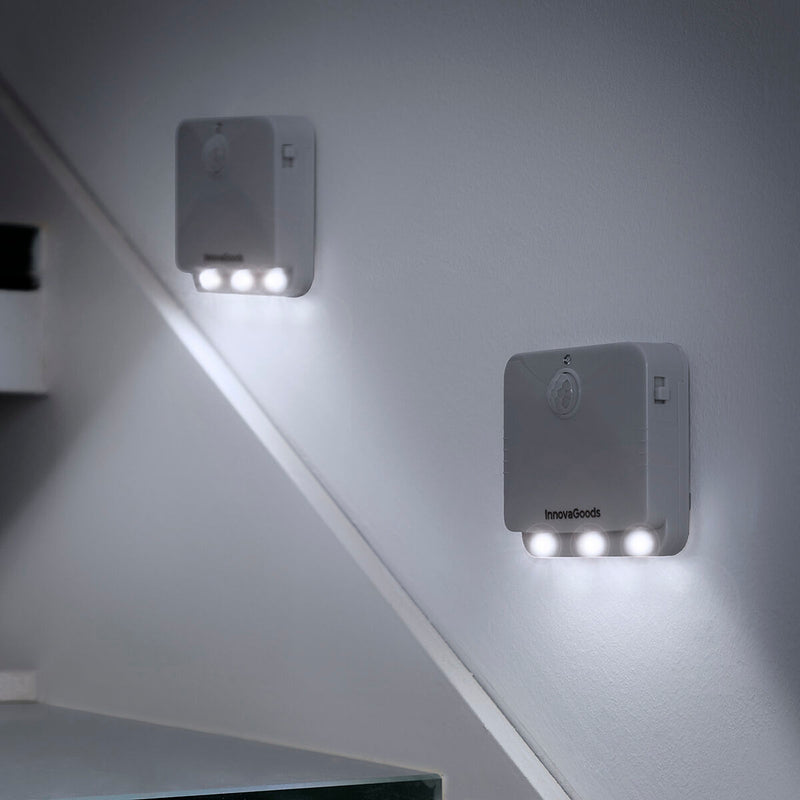 Luz LED com Sensor de Movimento Lumtoo InnovaGoods 2 Unidades (Recondicionado A+) - debemcomavida.pt