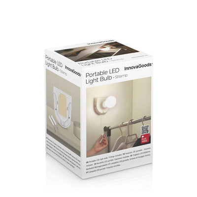 Lâmpada LED Portátil Stilamp InnovaGoods Branco A 4 W 1 W (1 Unidade) (Recondicionado A+) - debemcomavida.pt