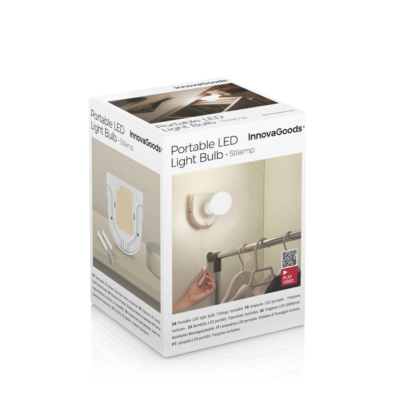 Lâmpada LED Portátil Stilamp InnovaGoods Branco A 4 W 1 W (1 Unidade) (Recondicionado A+) - debemcomavida.pt