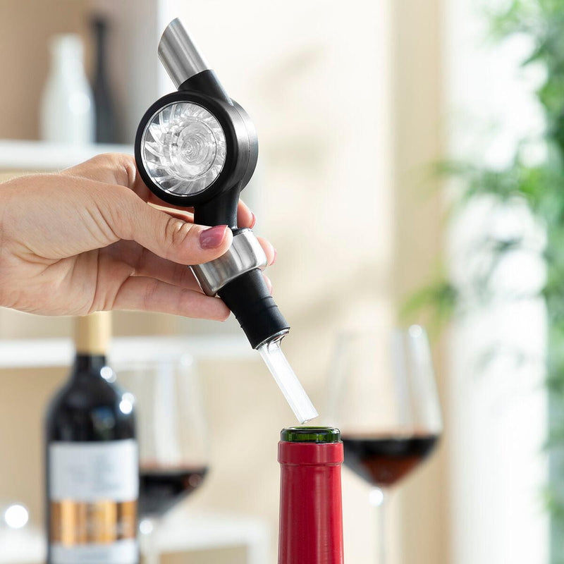 Aerador de Vinho com Moinho e Suporte Wimil InnovaGoods (Recondicionado A) - debemcomavida.pt