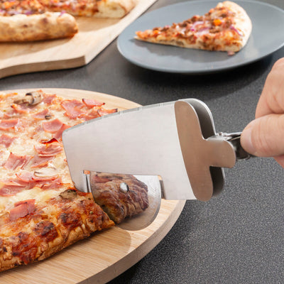 Cortador de Pizza 4-in-1 Nice Slice InnovaGoods Aço inoxidável (Recondicionado B) - debemcomavida.pt